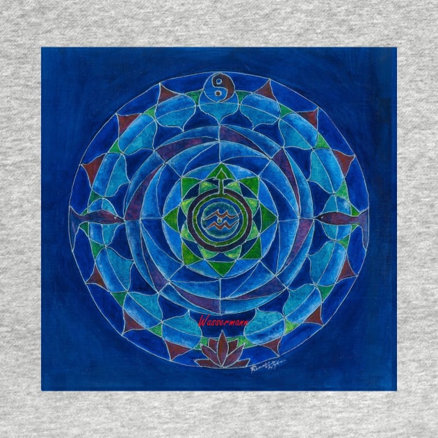 Wassermann Horoskop Mandala Produkte by Renart